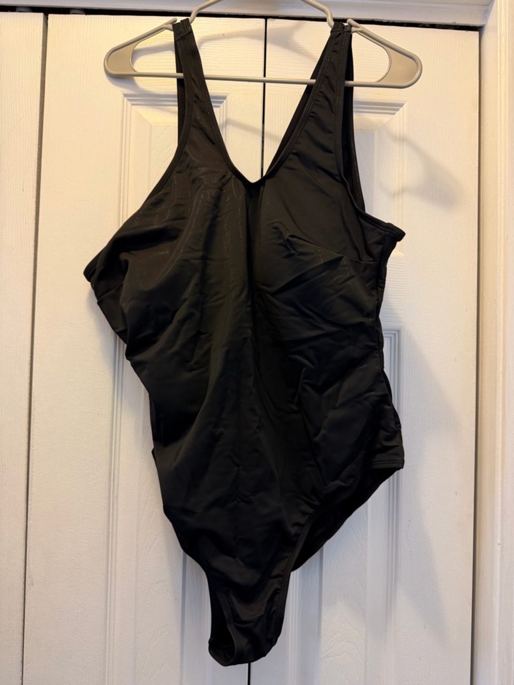 Shein Classic Black One-Piece Swimsuit